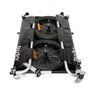 Burley Remolque Utilitario de Plataforma Plana Plegable - Carga Máxima 45 kg, Ruedas 20", Aluminio 6061-T6