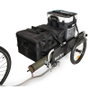 Burley Remolque Utilitario de Plataforma Plana Plegable - Carga Máxima 45 kg, Ruedas 20", Aluminio 6061-T6