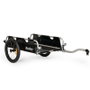 Burley Remolque Utilitario de Plataforma Plana Plegable - Carga Máxima 45 kg, Ruedas 20", Aluminio 6061-T6
