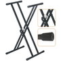Soporte con Perfil Doble para Teclado con Sistema de Seguridad