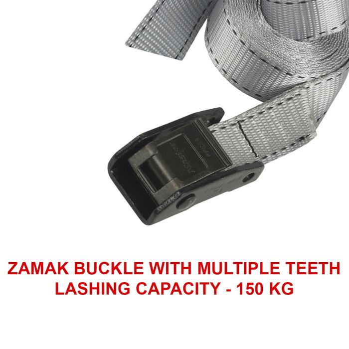 Master Lock Correa de sujeción gris con hebilla de zamac 5 m 3112EURDAT Master Lock Correa de sujeción gris con hebilla de zamac 5 m 3112EURDAT