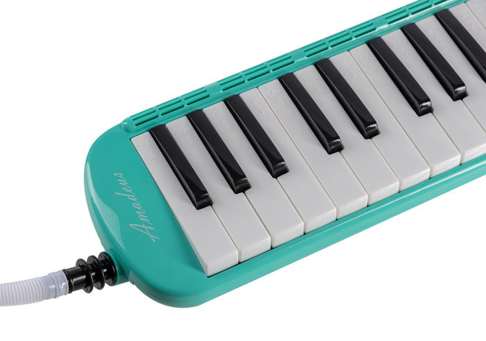 Melódica 37 Amadeus Verde con Estuche Melódica 37 Amadeus Verde con Estuche