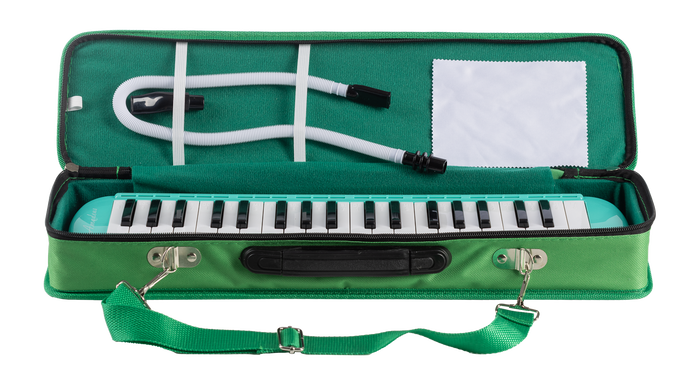 Melódica 37 Amadeus Verde con Estuche Melódica 37 Amadeus Verde con Estuche