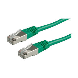 VALUE Patchkabel Cat.6 Clase E S/FTP PiMF Verde 7m