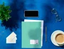 Liderpapel Carpeta Dossier A4 Uñero con Tarjetero y Solapa Verde Manzana