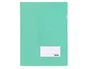 Liderpapel Carpeta Dossier A4 Uñero con Tarjetero y Solapa Verde Manzana