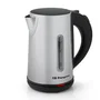 Orbegozo KT6022 Hervidor o Tetera Eléctrica 0,8L 1100W Negro/Acero Inoxidable con Apagado Automático, Base 360° y Resistencia Oculta