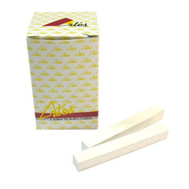 DUVER Tiza Blanca Cuadrada (Paquete 25 Un)