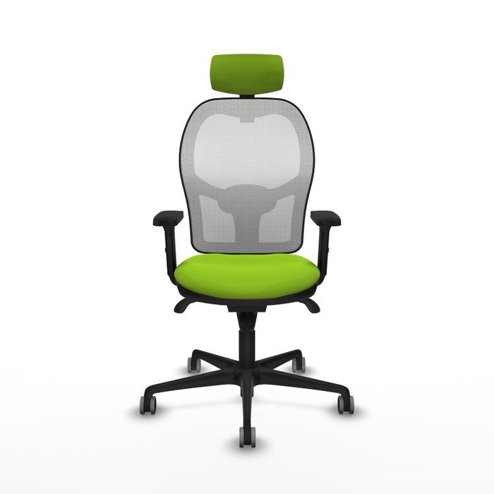 PIQUERAS Y CRESPO Silla de oficina Jorquera con mecanismo Sincro, Pistacho y Blanco PIQUERAS Y CRESPO Silla de oficina Jorquera con mecanismo Sincro, Pistacho y Blanco