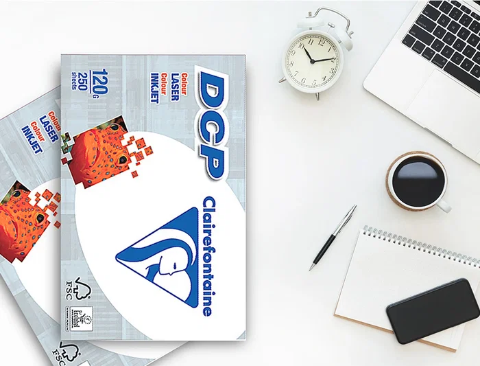 Clairefontaine Papel DCP Din A4 120 Gramos Paquete 250 Hojas Blanco Clairefontaine Papel DCP Din A4 120 Gramos Paquete 250 Hojas Blanco