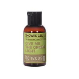 BENECOS Gel de Baño Té Verde Mini Viaje 50ml Bio Vegano