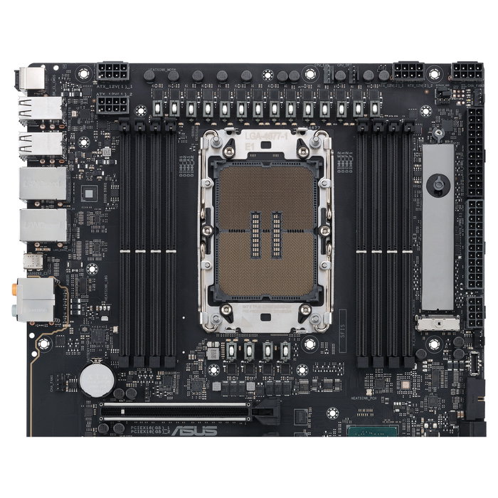 ASUS PRO WS W790-ACE Placa Base Intel W790, LGA 4677 para Xeon W-3400/W-2400, DDR5 ECC hasta 2 TB, 5x PCIe 5.0, CEB, Ideal para Workstation