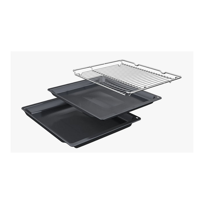 Siemens HB734G1B1 Horno Integrado Eléctrico iQ700 71 L 3600 W Negro A+ con Home Connect, Función Autolimpieza Hidrolítica y Control Táctil
