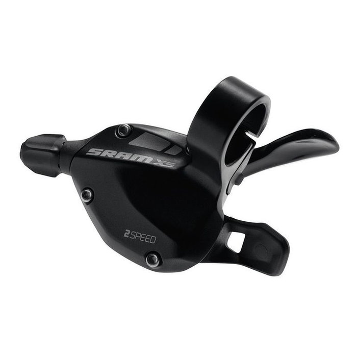 Sram X5 Trigger Set Manetas de Cambio Negro - 2x10 Velocidades, Exact Actuation, Abrazaderas Incluidas Sram X5 Trigger Set Manetas de Cambio Negro - 2x10 Velocidades, Exact Actuation, Abrazaderas Incluidas