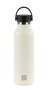 Botella Térmica Safta Nata Blanco Silicona Acero Inoxidable