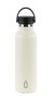 Botella Térmica Safta Nata Blanco Silicona Acero Inoxidable