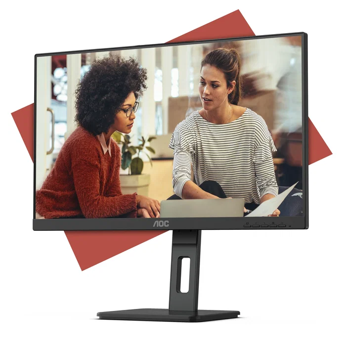 AOC Monitor 27" 27E3QAF Full HD 1920x1080 IPS 100Hz Adaptive Sync Altavoces Integrados Pivotable Negro