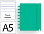 Carchivo Cuaderno Ingeniox Foam A5 80h Rayado Horizontal Verde