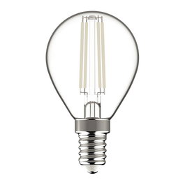 Avide Bombilla LED White Filament Mini Globe 6,5W E14 Blanco cálido