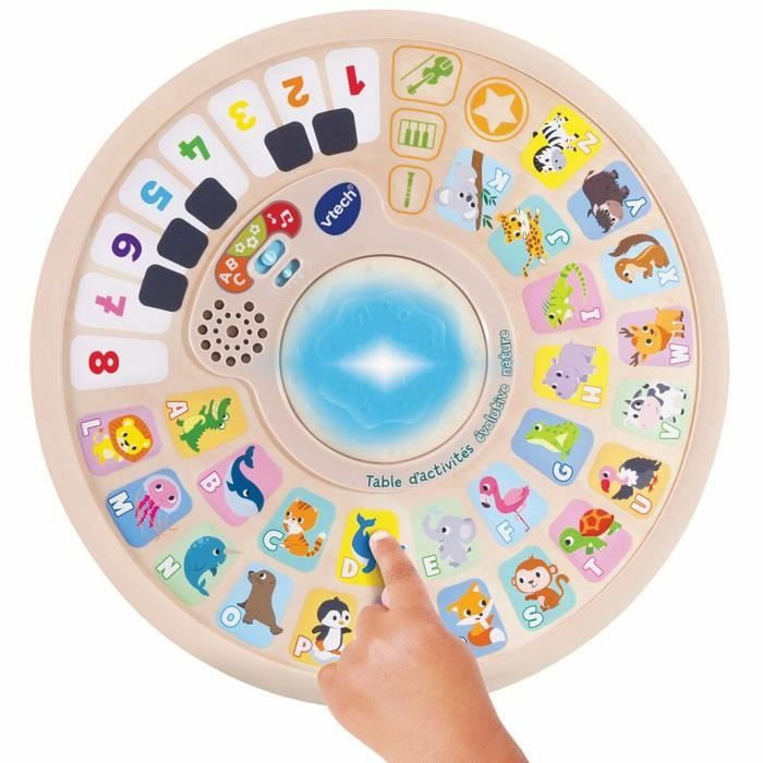 Vtech Baby Mesa de Actividades Evolutiva Nature en Madera Certificada FSC Vtech Baby Mesa de Actividades Evolutiva Nature en Madera Certificada FSC