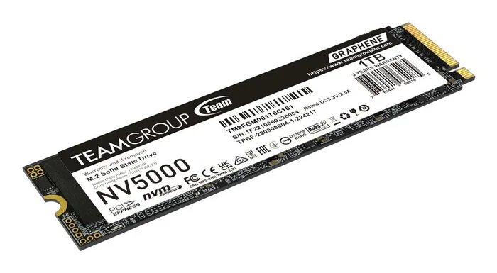 Team Group NV5000 1 TB M.2 PCIe 4.0 NVMe Team Group NV5000 1 TB M.2 PCIe 4.0 NVMe