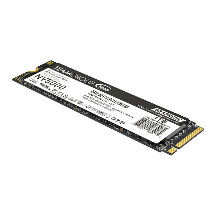 Team Group NV5000 1 TB M.2 PCI Express 4.0 NVMe 3D NAND SSD para PC y Portátil Team Group NV5000 1 TB M.2 PCI Express 4.0 NVMe 3D NAND SSD para PC y Portátil