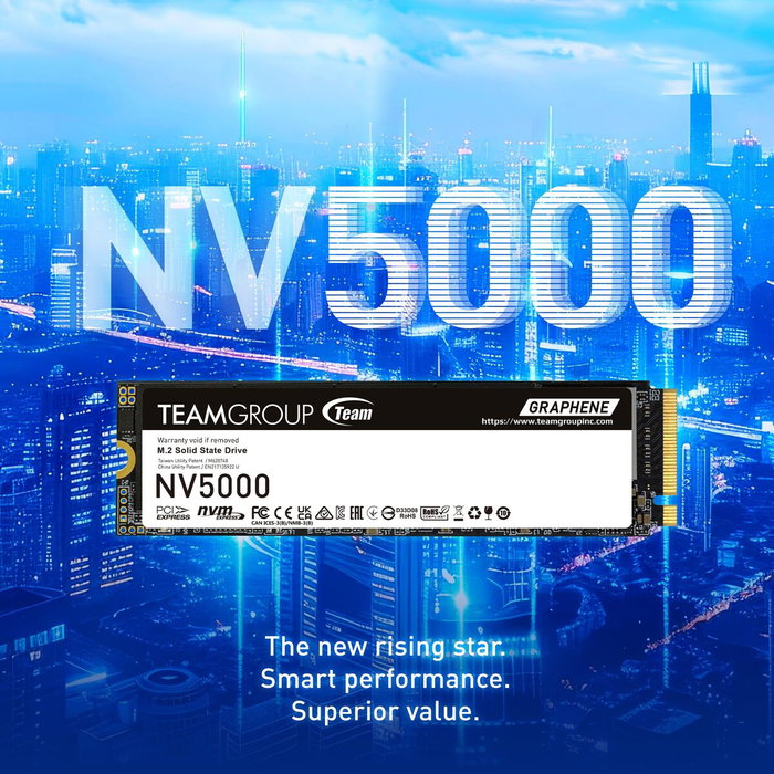 Team Group NV5000 1 TB M.2 PCIe 4.0 NVMe Team Group NV5000 1 TB M.2 PCIe 4.0 NVMe
