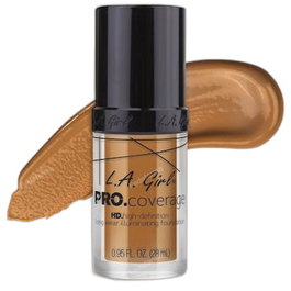 LA GIRL Base de Maquillaje Pro Coverage Illuminating Bronze