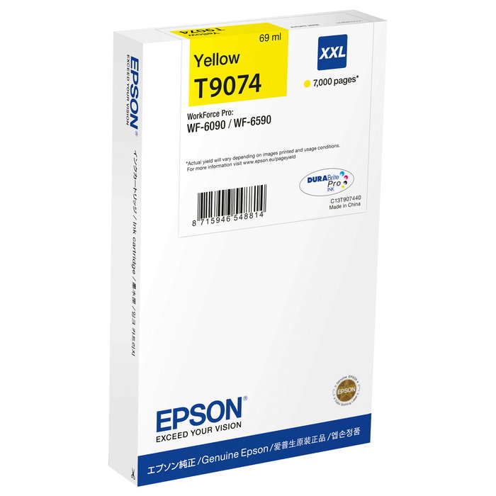 Epson C13T90744N Cartucho de Tinta Amarillo XXL