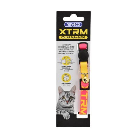 Nayeco Collar Gato X-Trm Neon Flash Fucsia