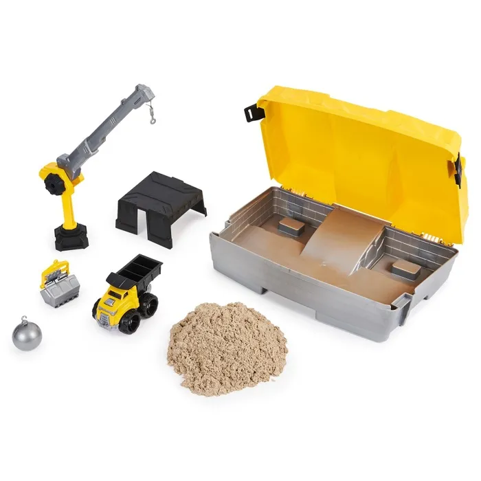 Spinmaster kinetic sand - baustellen-koffer 6055877