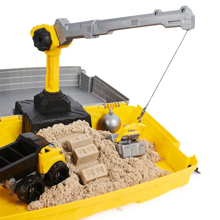Spinmaster kinetic sand - baustellen-koffer 6055877