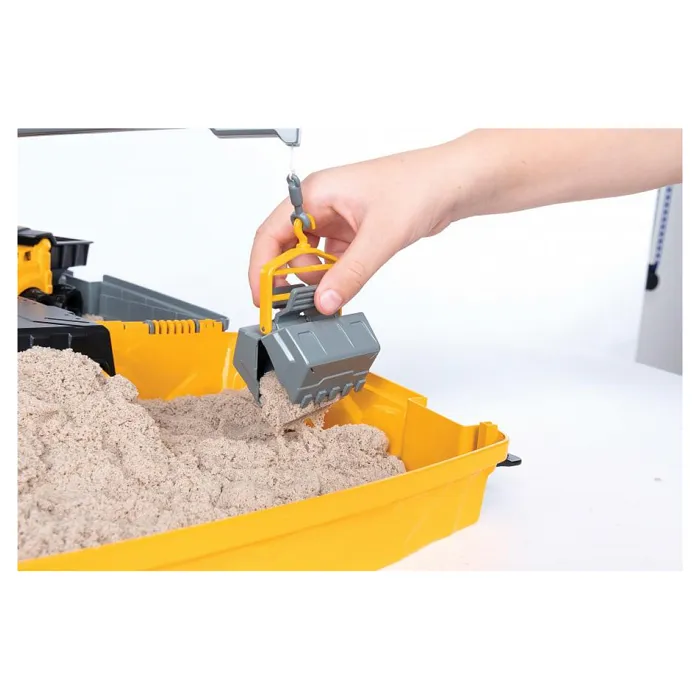 Spinmaster kinetic sand - baustellen-koffer 6055877
