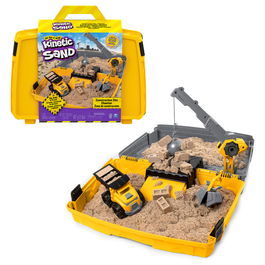 Kinetic Sand Arena Cinética - Estuche de Construcción 907 Gramos para Juego Sensorial y Creativo Modelado KIN0778988134306