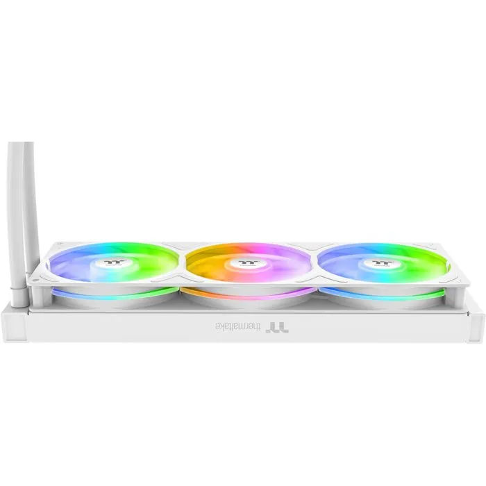 Thermaltake TH360 V3 A-RGB Sync Snow Refrigeración Líquida AIO - Ventilador ARGB 360mm - Blanco - CL-W468-PL12SW-A Thermaltake TH360 V3 A-RGB Sync Snow Refrigeración Líquida AIO - Ventilador ARGB 360mm - Blanco - CL-W468-PL12SW-A