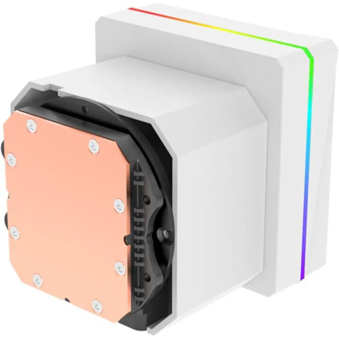 Thermaltake TH360 V3 A-RGB Sync Snow Refrigeración Líquida AIO - Ventilador ARGB 360mm - Blanco - CL-W468-PL12SW-A Thermaltake TH360 V3 A-RGB Sync Snow Refrigeración Líquida AIO - Ventilador ARGB 360mm - Blanco - CL-W468-PL12SW-A