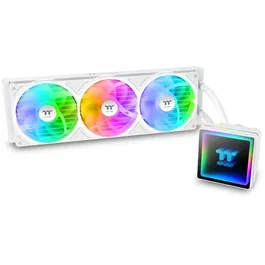 Thermaltake TH360 V3 A-RGB Sync Snow Refrigeración Líquida AIO - Ventilador ARGB 360mm - Blanco - CL-W468-PL12SW-A