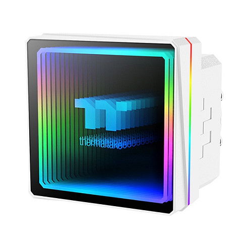 Thermaltake TH360 V3 ARGB Sync AIO - Refrigeración Líquida Todo en Uno de 360mm, 3 Ventiladores ARGB, Blanco, Snow Edition