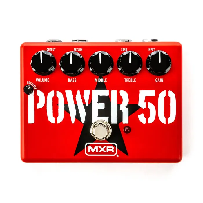 MXR Tom Morello Power 50 Overdrive Pedal de Efectos para Guitarra