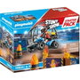 PLAYMOBIL Starter Pack Stuntshow Quad con Rampa de Fuego 70820