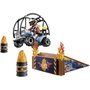 PLAYMOBIL Starter Pack Stuntshow Quad con Rampa de Fuego 70820