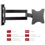 Fonestar Soporte de Pared Articulado STV-648N para TV de 13 a 35 pulgadas