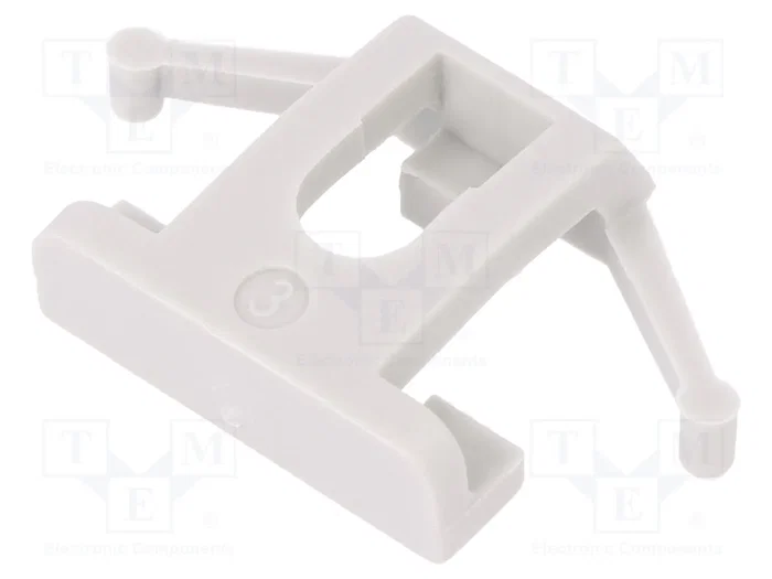 BOPLA Agarre de Poliamida para Carril DIN TS35, Gris BOPLA Agarre de Poliamida para Carril DIN TS35, Gris