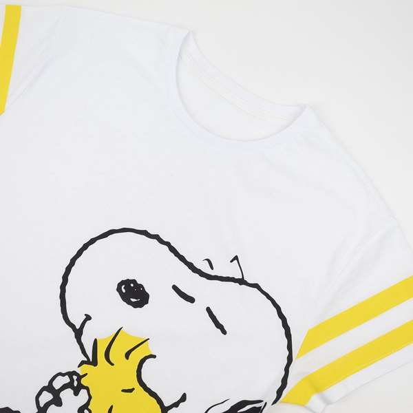 Camiseta corta single jersey punto snoopy m