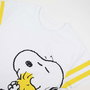 Camiseta corta single jersey punto snoopy m