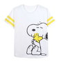 Camiseta corta single jersey punto snoopy m