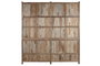 DKD Home Decor Vitrina Indo minimal 24 Item Home Natural 50 x 220 x 200 cm Teca Reciclada