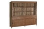 DKD Home Decor Vitrina Indo minimal 24 Item Home Natural 50 x 220 x 200 cm Teca Reciclada