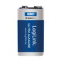 LogiLink Batería Ultra Power Alkaline 9V, 1 unidad en Blíster