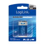 LogiLink Batería Ultra Power Alkaline 9V, 1 unidad en Blíster